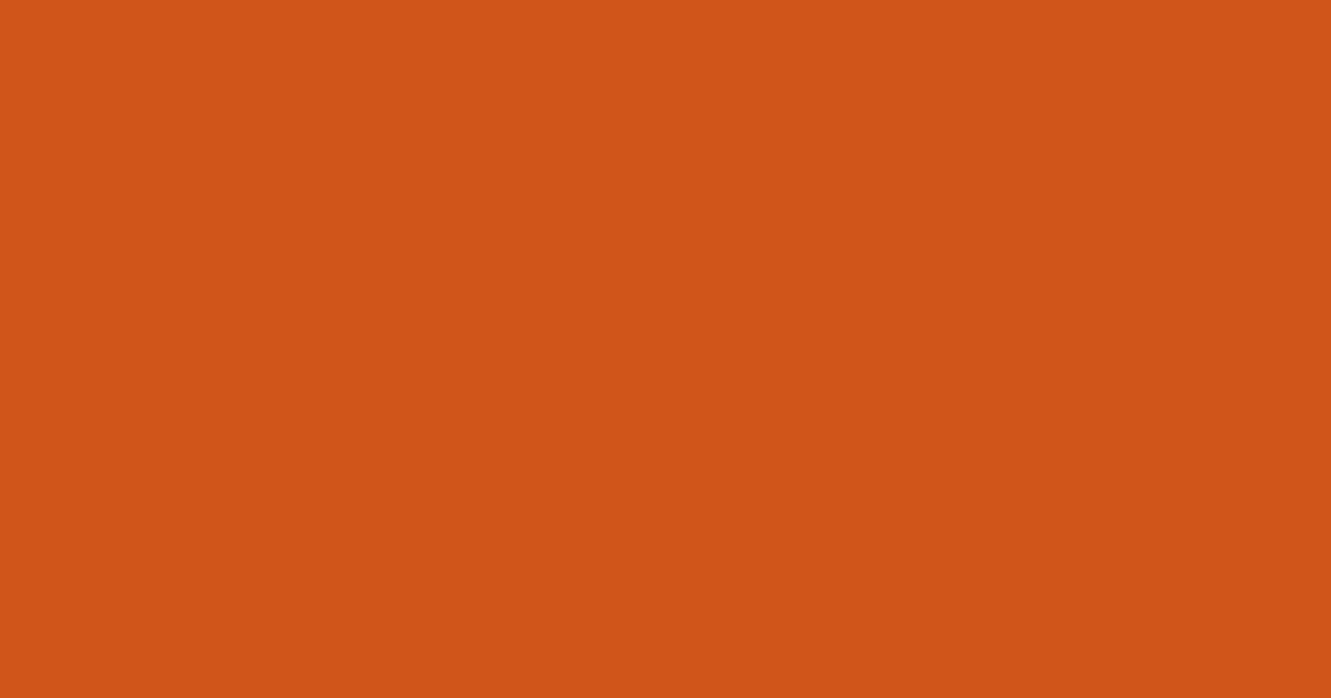 #ce541a orange roughy color image