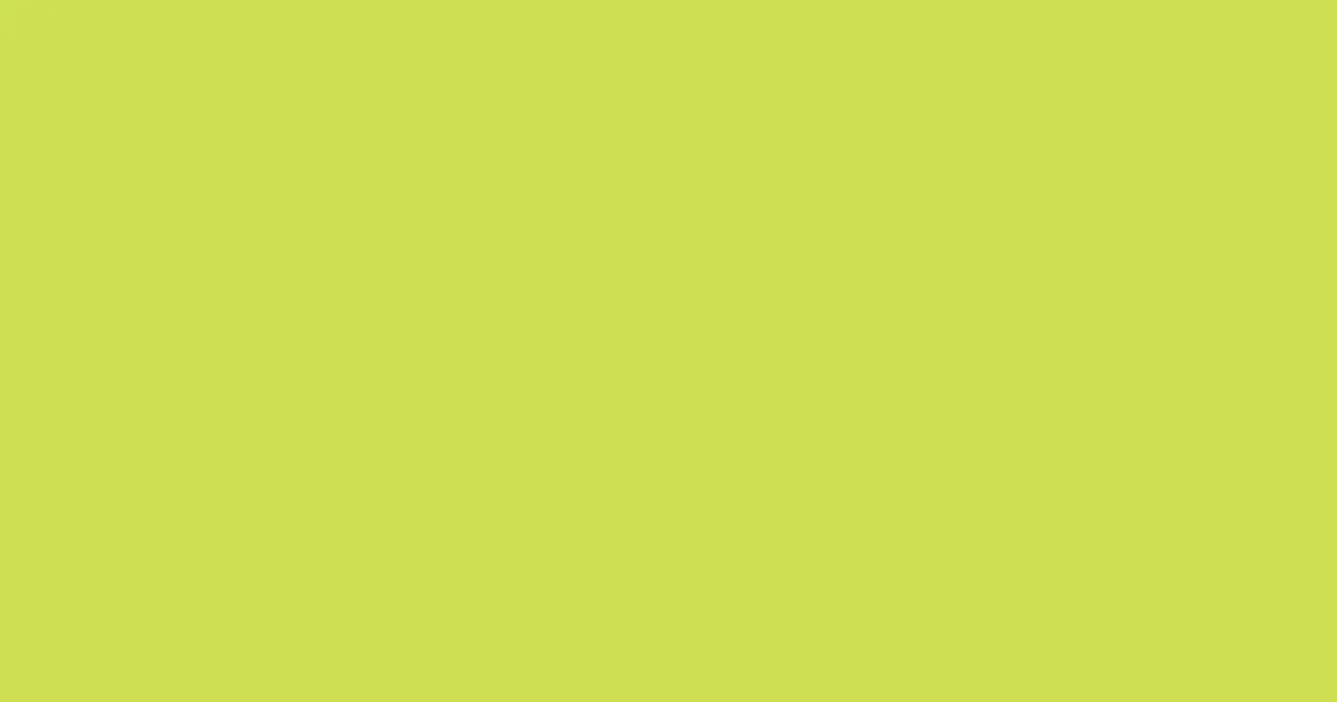 #cee052 wattle color image