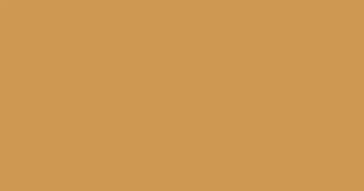 #cf9852 raw sienna color image