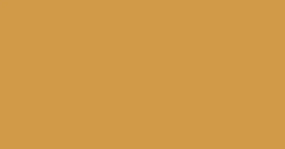 #d09947 raw sienna color image