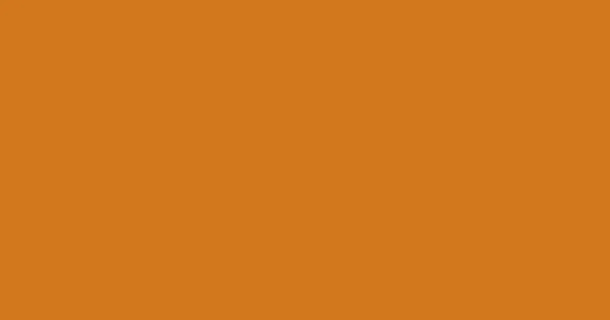 #d1771d hot cinnamon color image