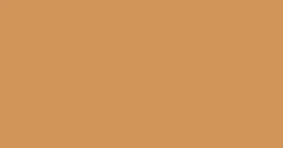 #d19459 raw sienna color image