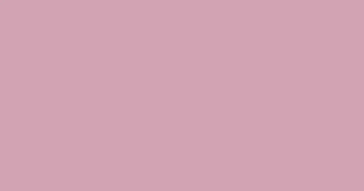 #d1a4b4 careys pink color image