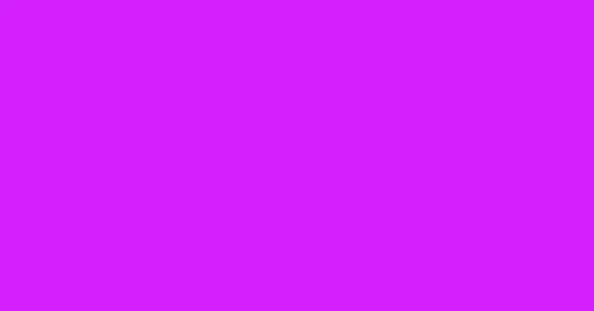 #d222fd electric violet color image