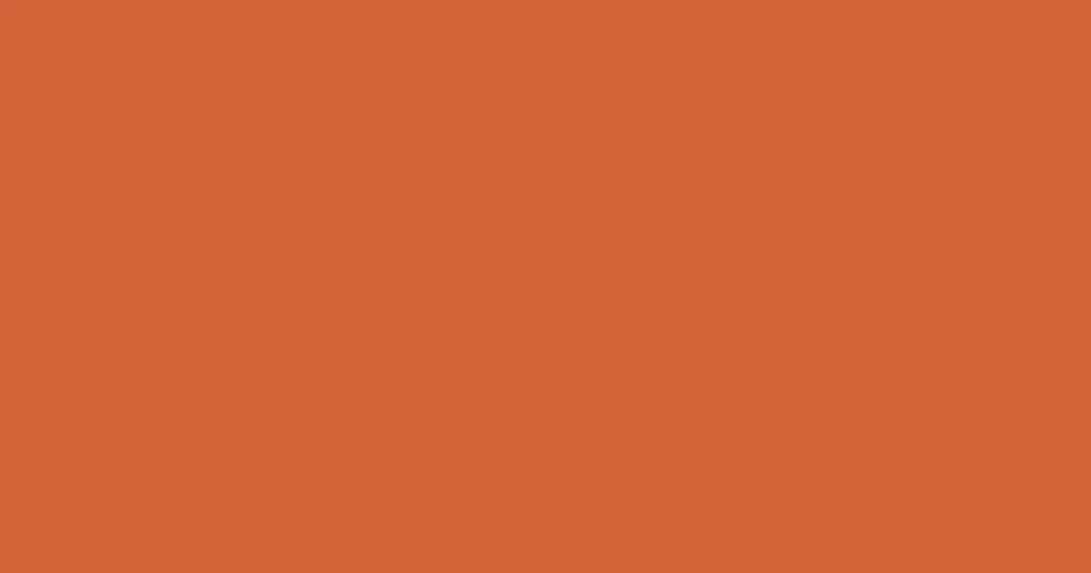 #d3633a red damask color image