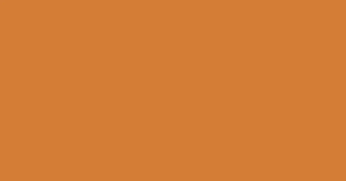 #d37d36 raw sienna color image