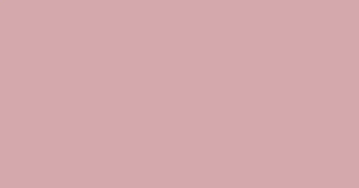 #d3a8ac careys pink color image
