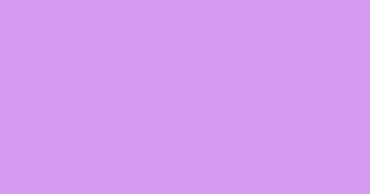 #d49af1 lilac color image