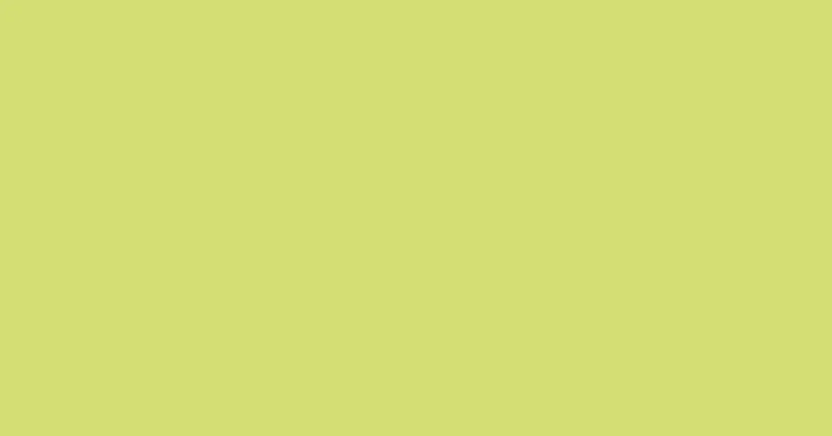 #d4de74 yellow green color image
