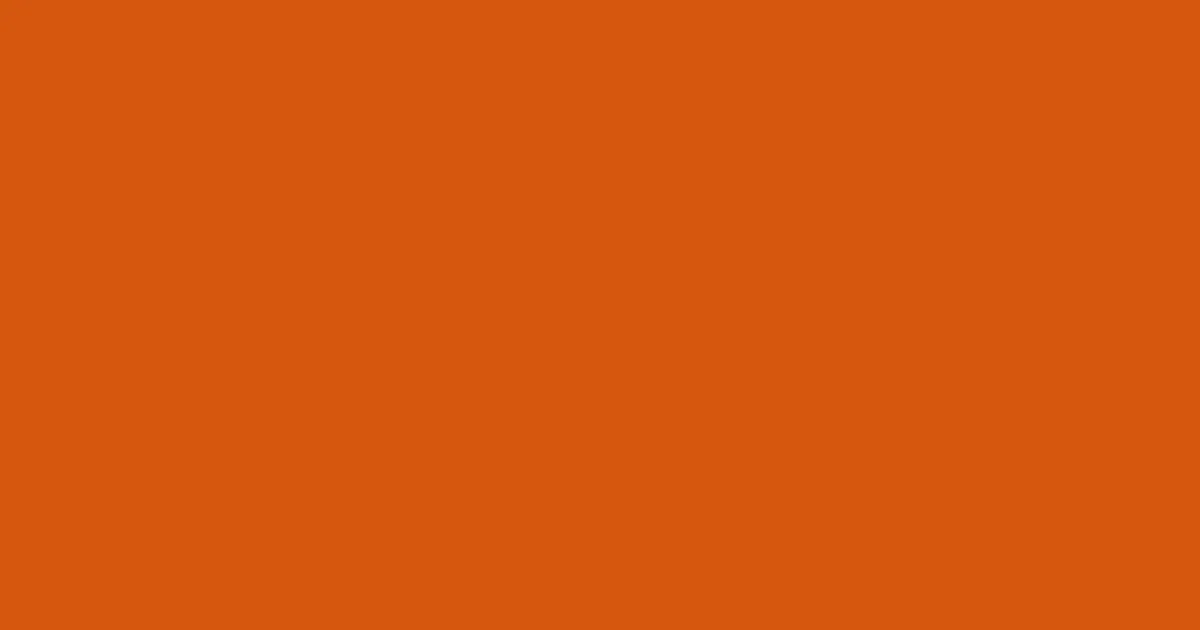 #d5570d alloy orange color image
