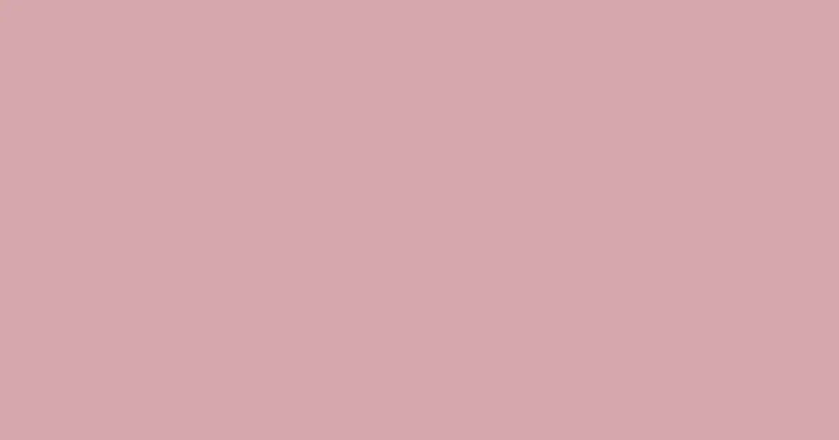 #d5a7aa careys pink color image