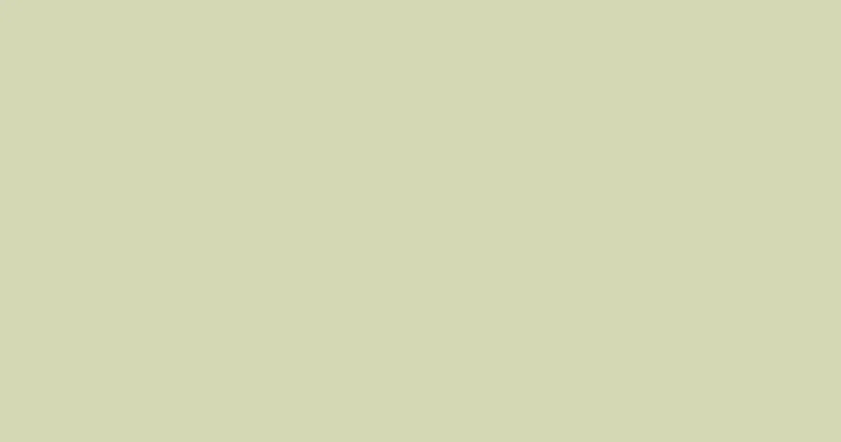 d5d8b5 - Green Mist Color Informations
