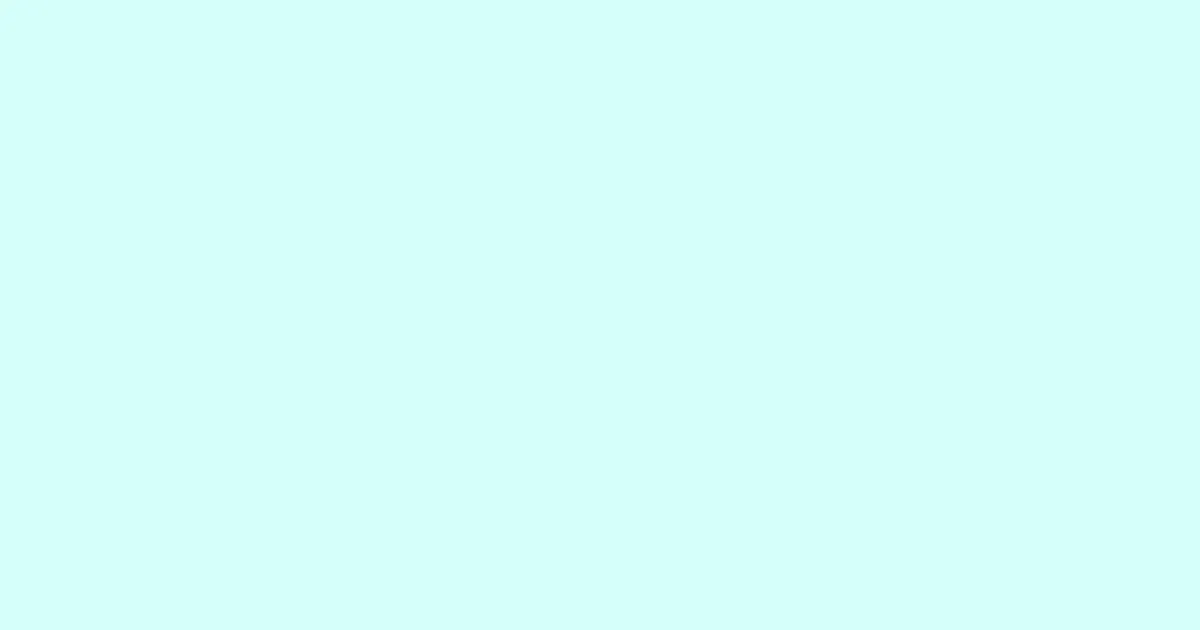#d5fffa frosted mint color image