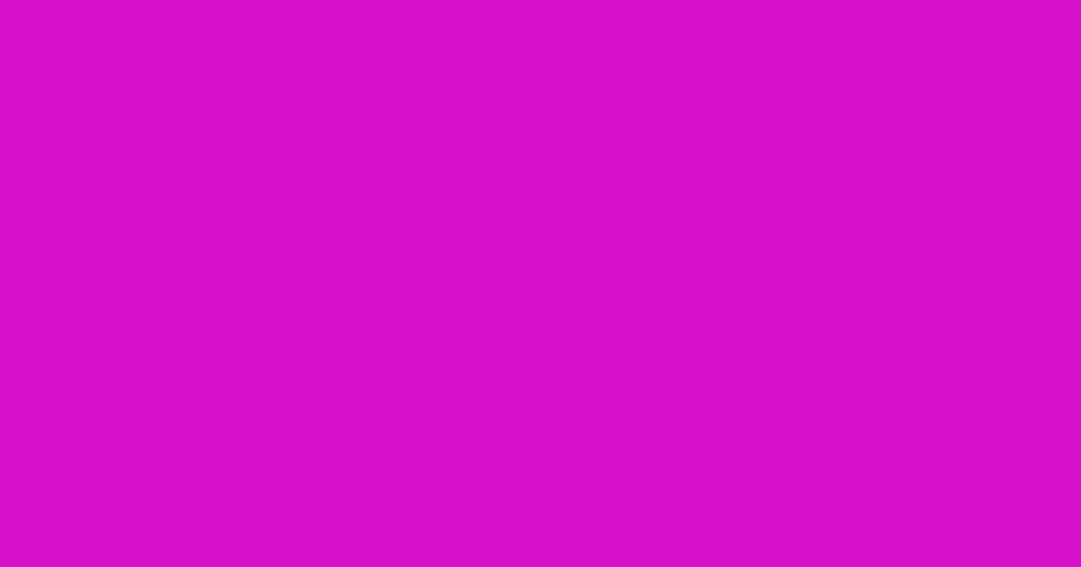 #d610cb shocking pink color image