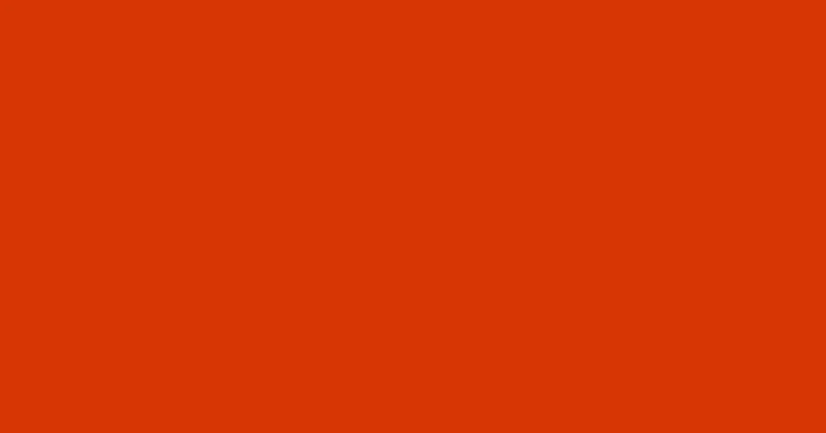 #d63704 grenadier color image
