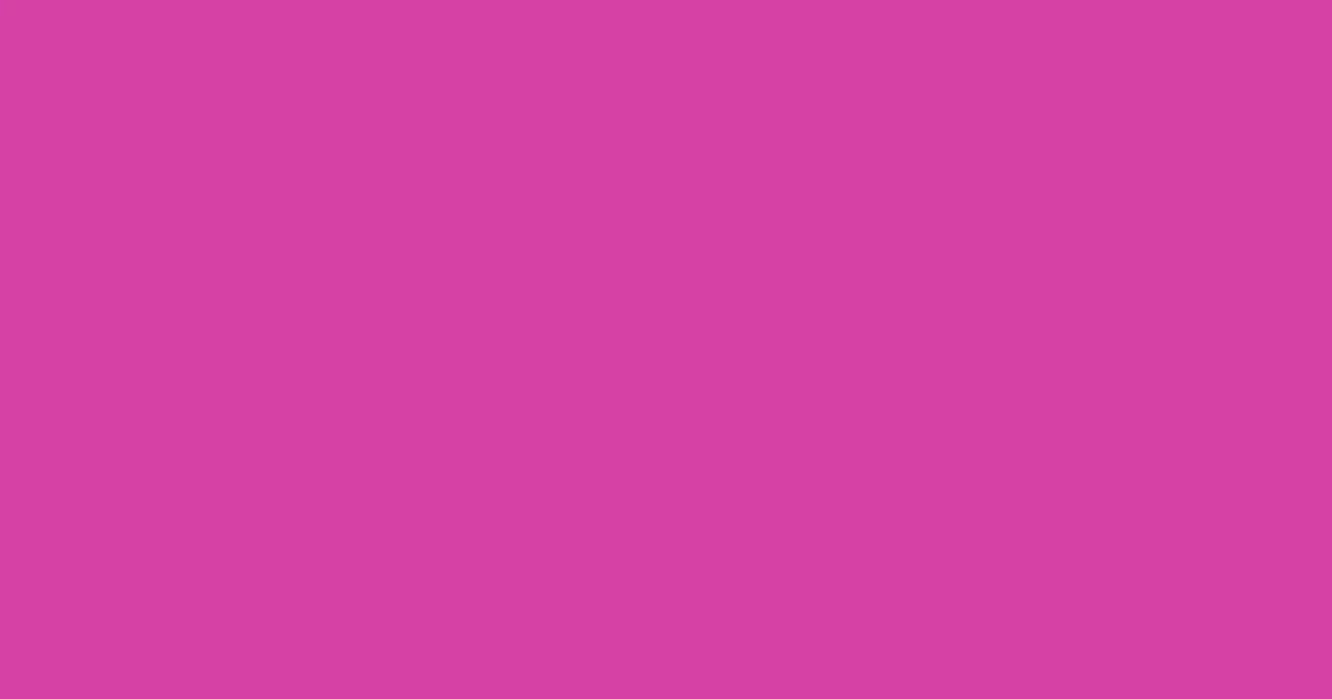 #d641a6 cerise color image