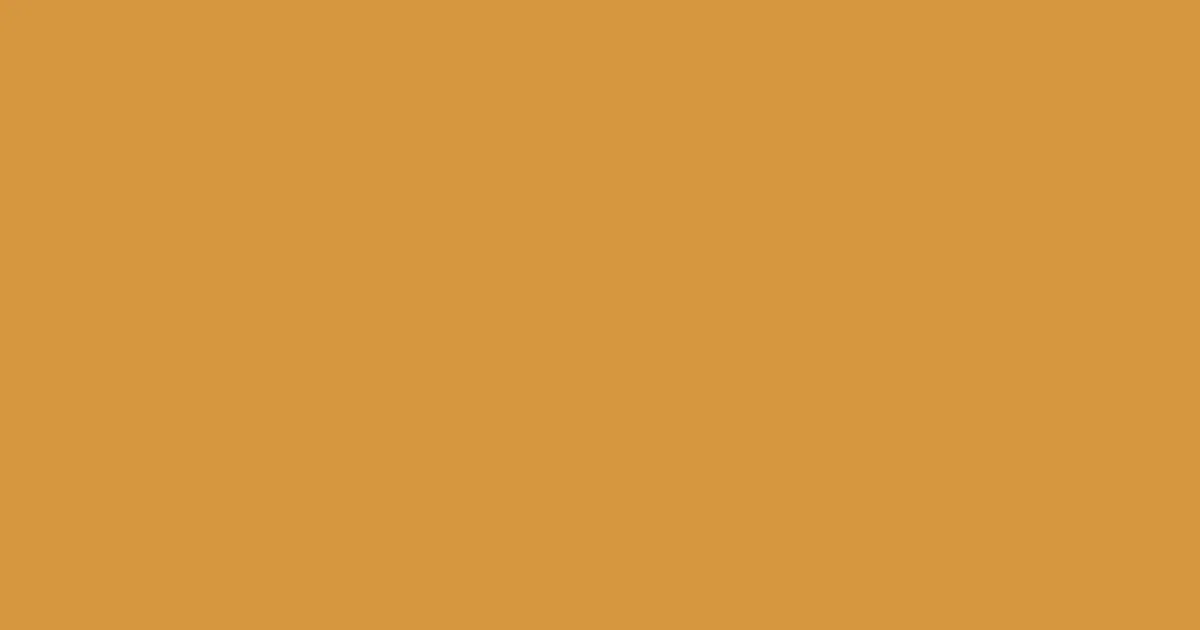 #d6963e raw sienna color image