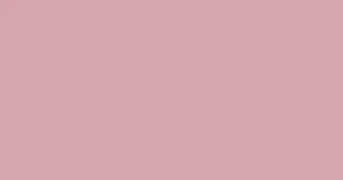 #d6a4ae careys pink color image