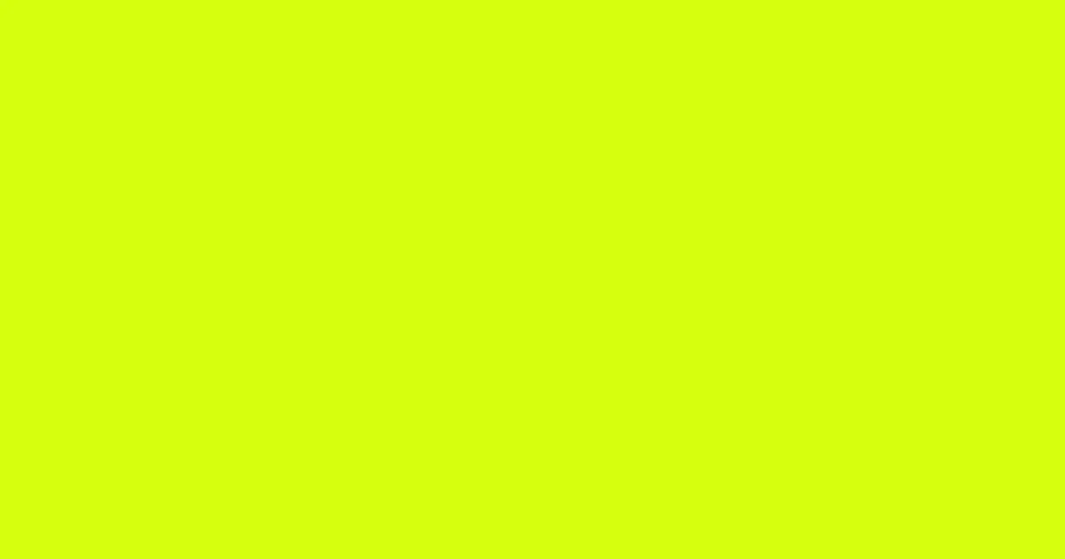 #d6ff0d chartreuse yellow color image