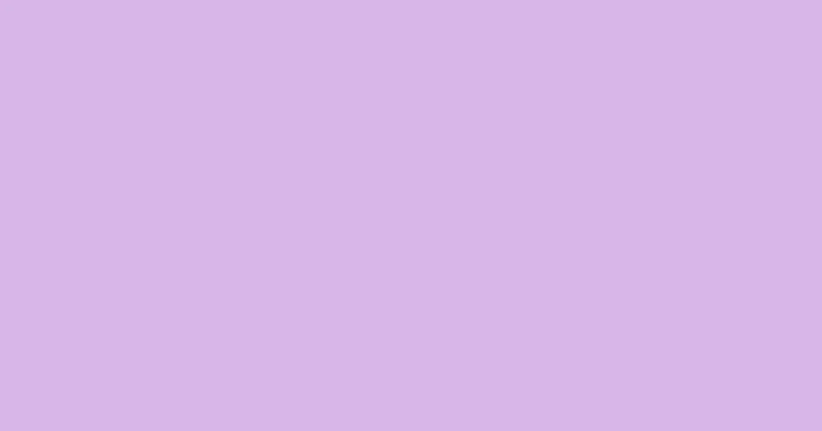 #d7b7e9 french lilac color image