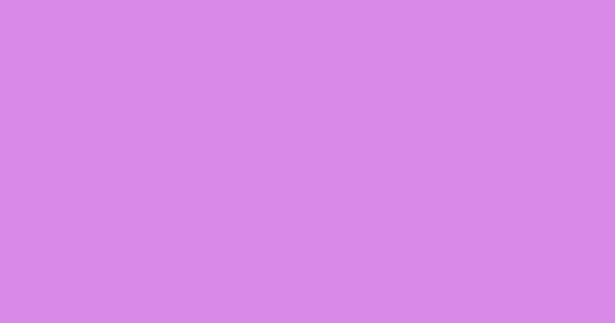 #d88ae9 lilac color image