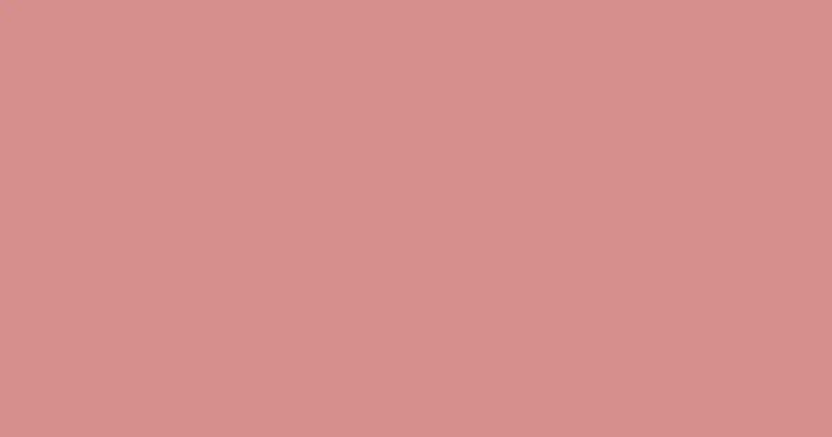 #d88f8d my pink color image