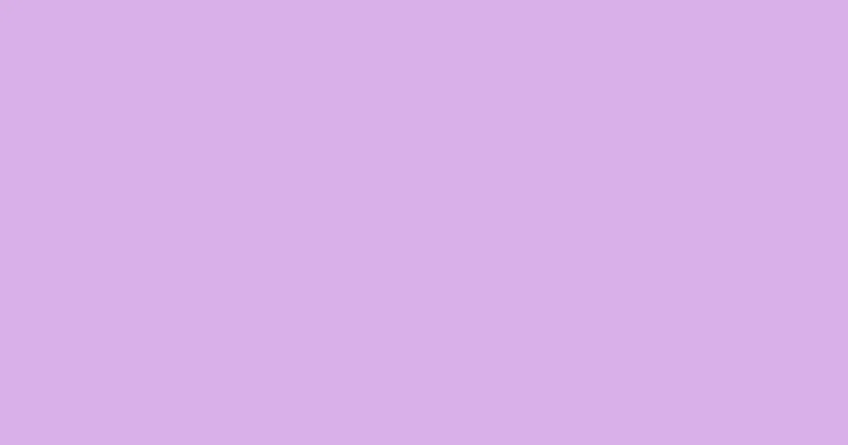 #d8afe9 french lilac color image