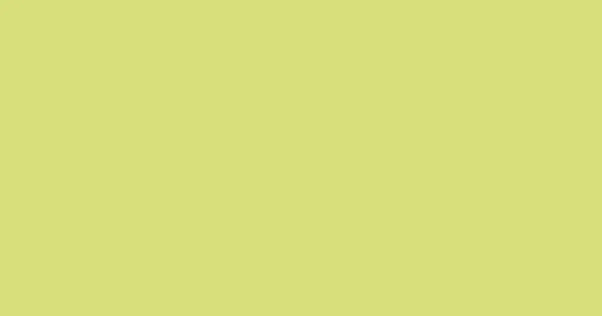 #d8df7a yellow green color image