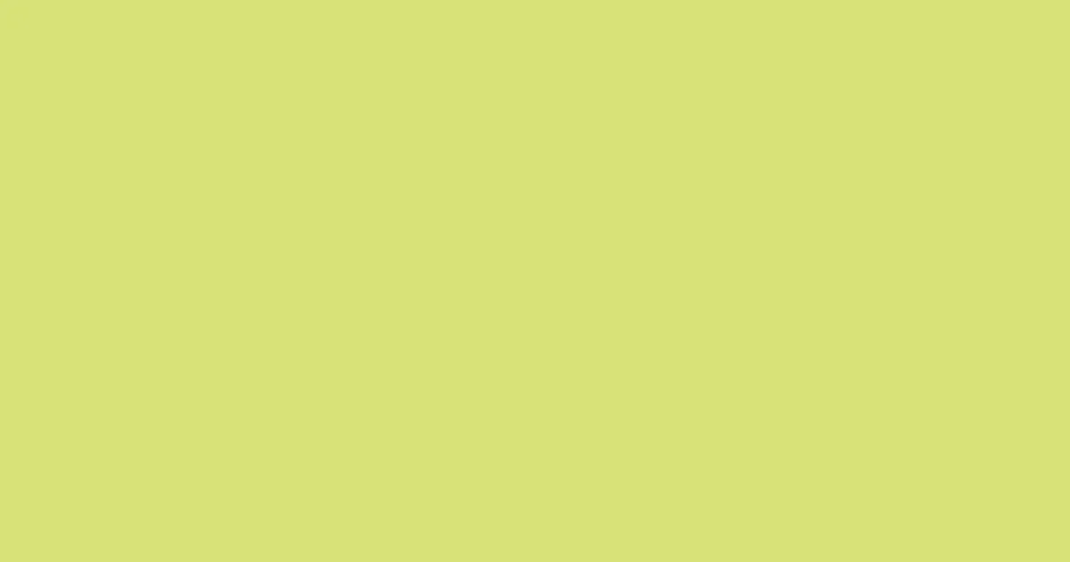#d8e179 yellow green color image