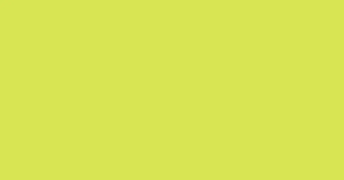 #d8e452 wattle color image