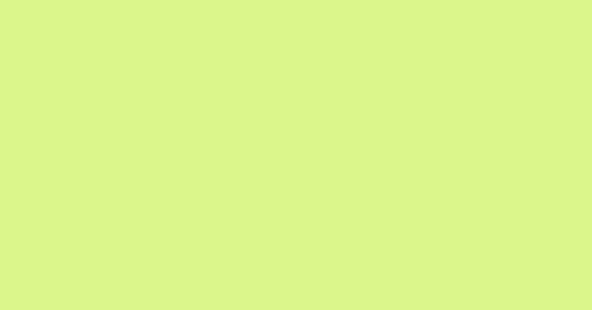 #d8f68c key lime pearl color image