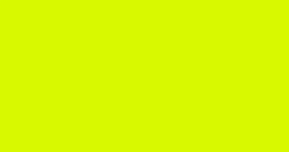 #d8f900 chartreuse yellow color image