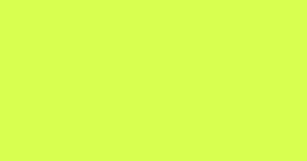 #d8ff4f canary color image