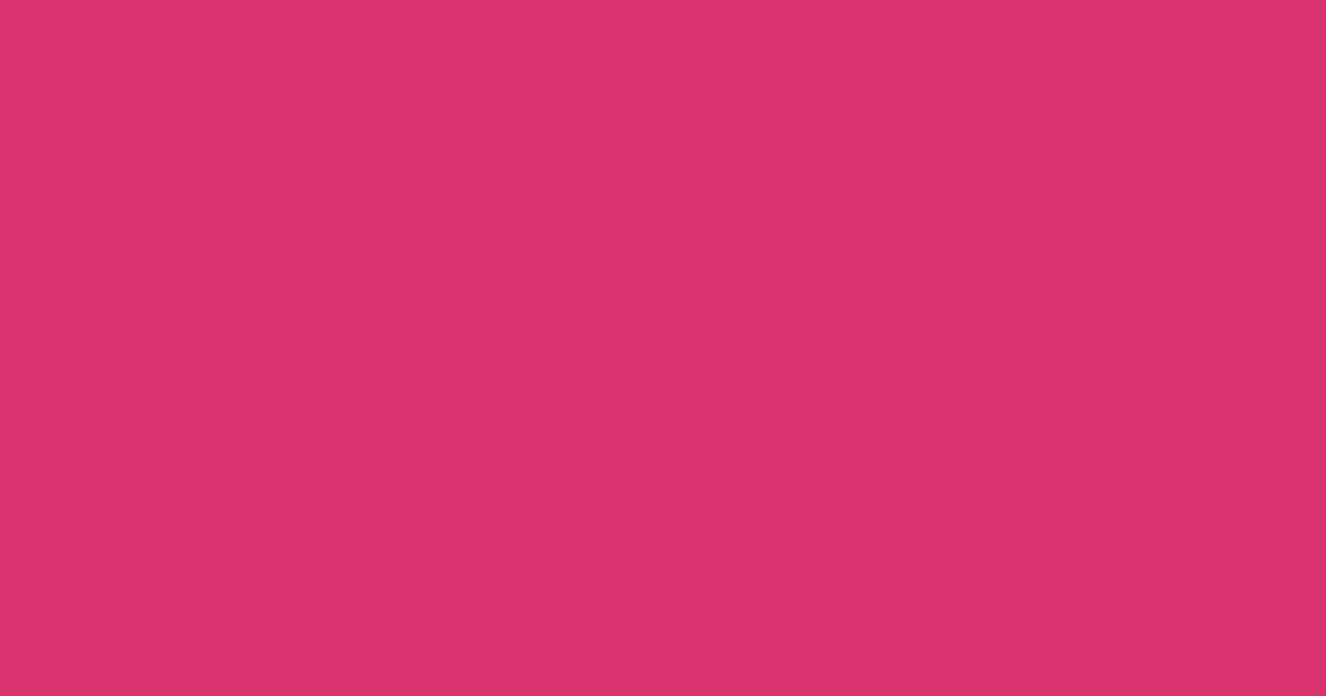 #d9326f cerise red color image