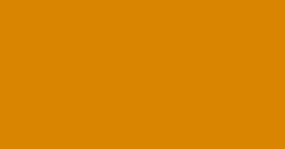 #d98501 mango tango color image
