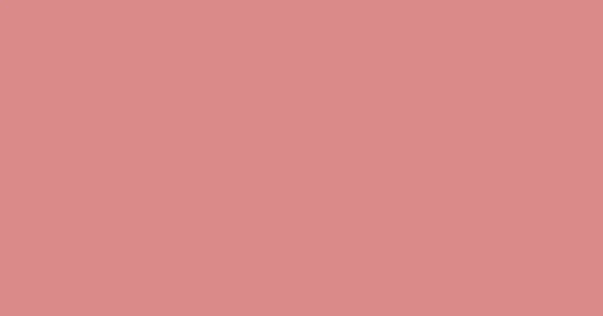 #d98a87 new york pink color image