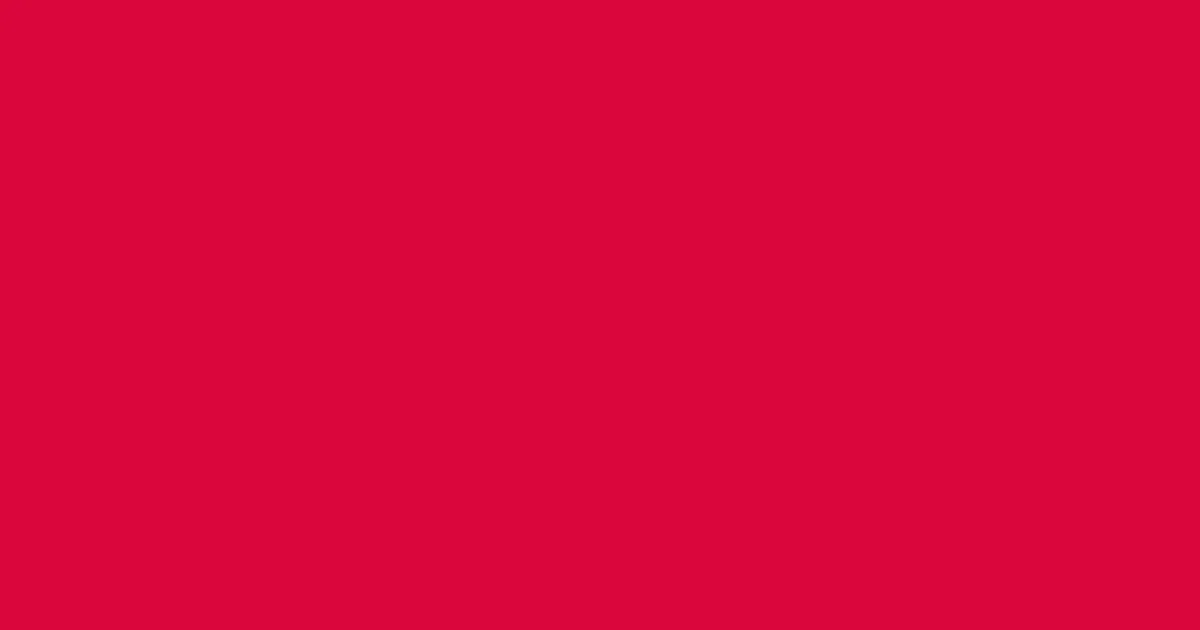 #da063b red ribbon color image