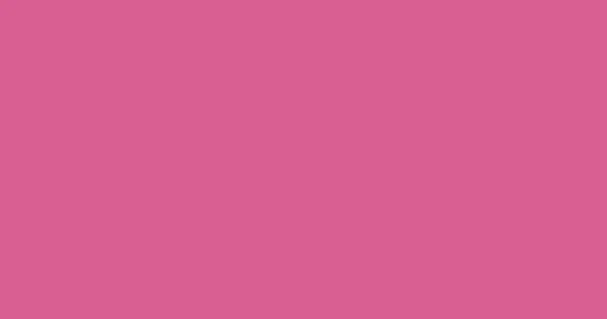 #da5f94 blush color image