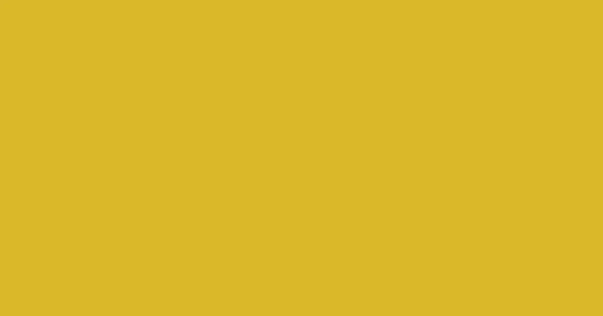 #dab92a golden grass color image