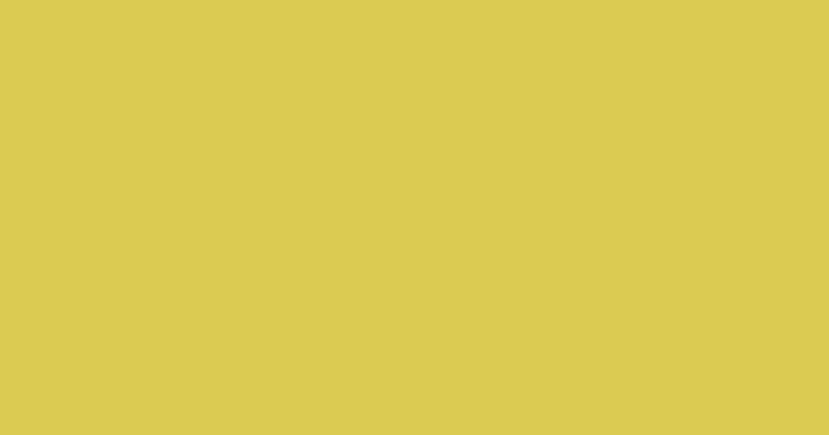 #dac853 wattle color image