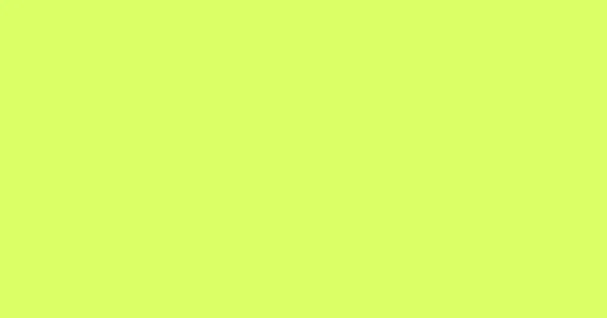 #daff65 canary color image