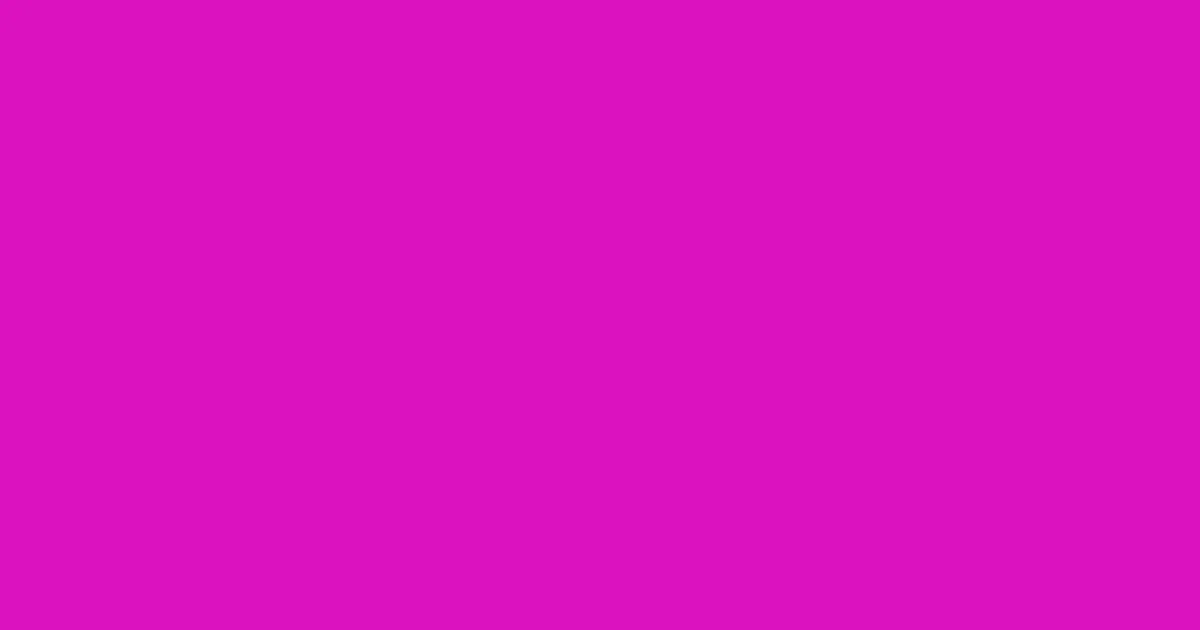 #db11bf shocking pink color image