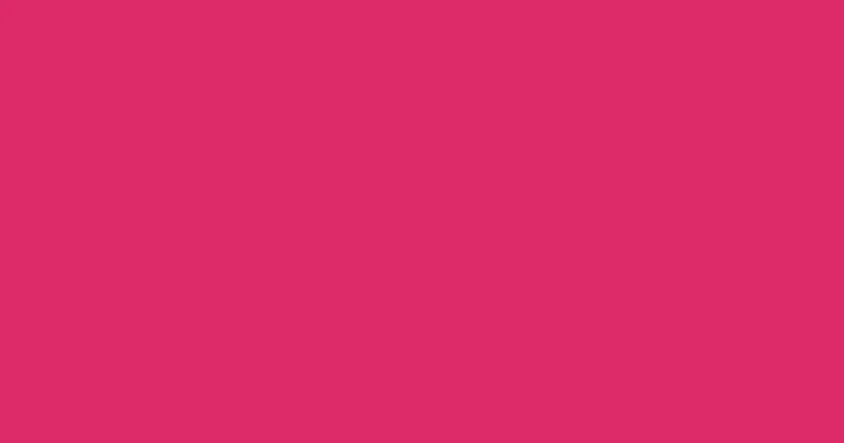 #db2a67 cerise red color image