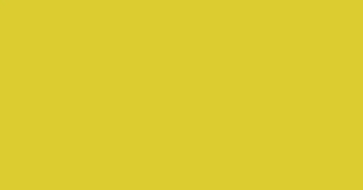 #dbcd31 wattle color image