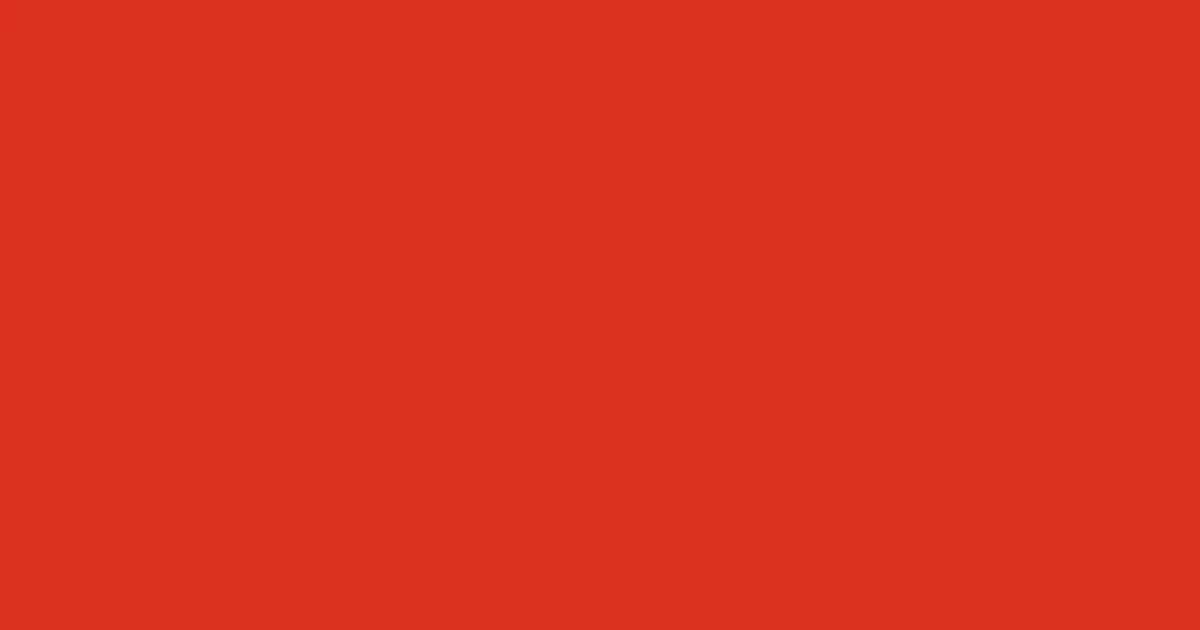 #dc321f alizarin crimson color image