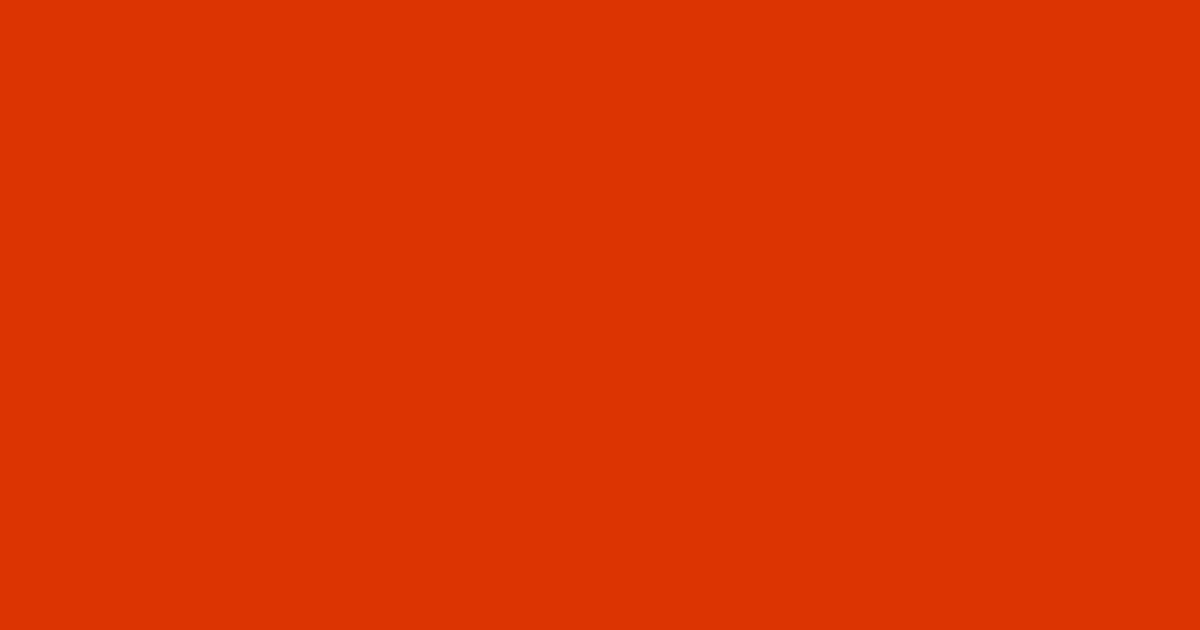 #dc3501 grenadier color image