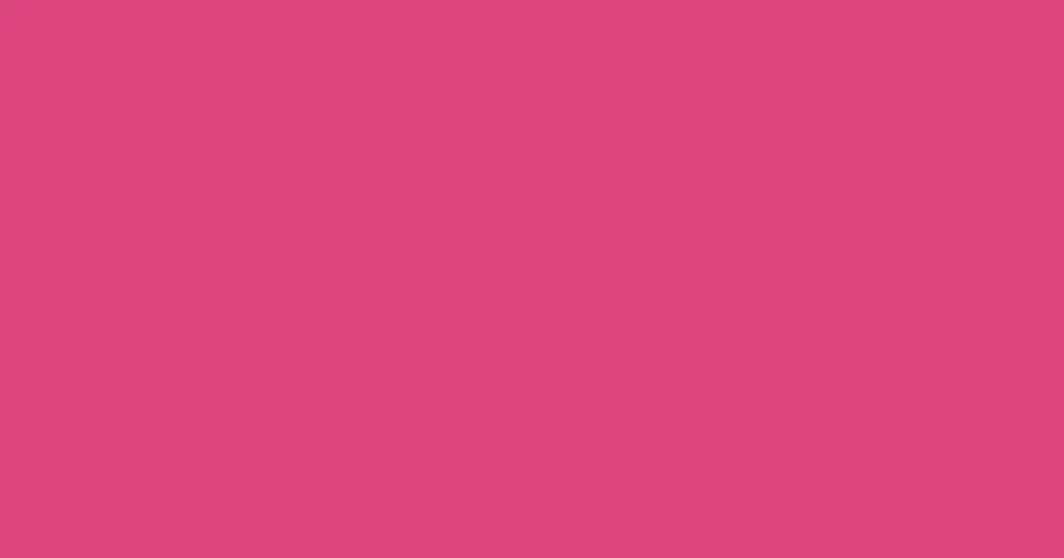 #dc467d cranberry color image
