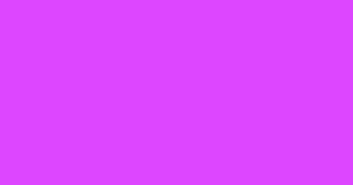 #dc46ff heliotrope color image