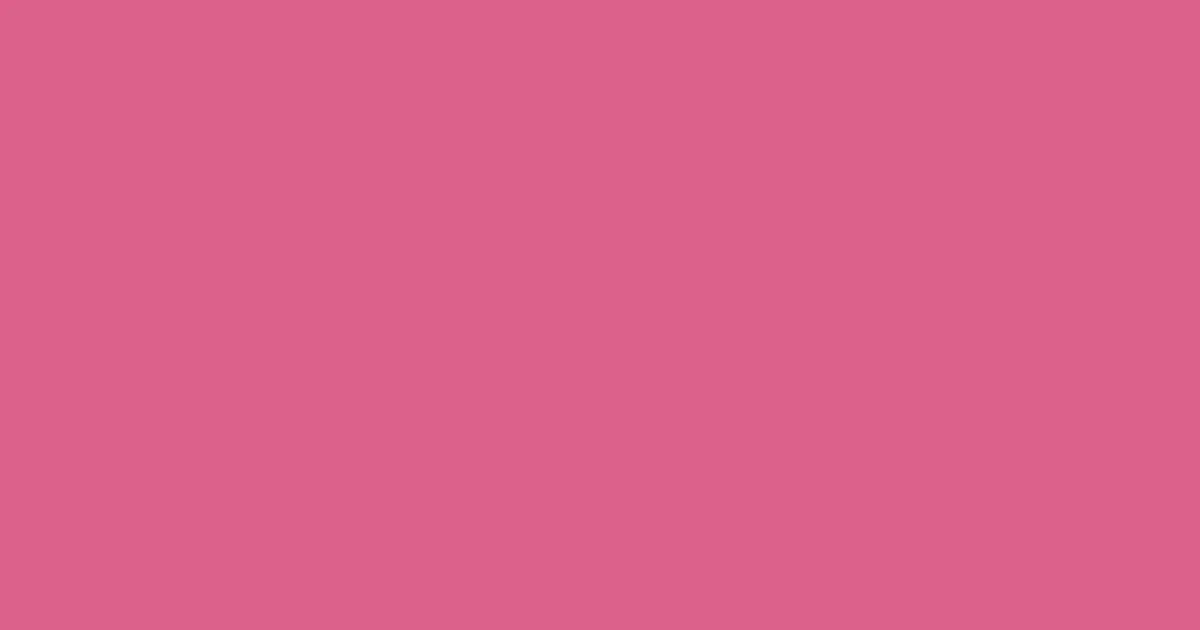 #dc618b blush color image