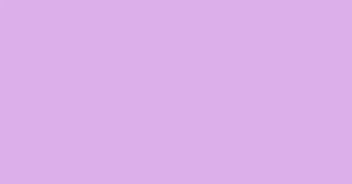 #dcafe9 french lilac color image